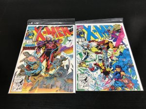 2PC X-MEN LOT (9.0) JIM LEE, #2-3!! 1991