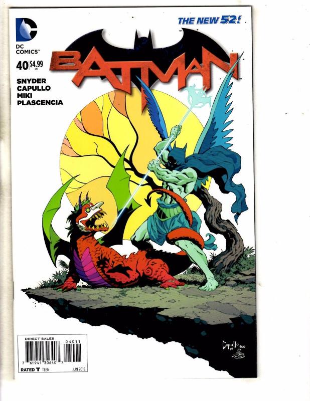 Batman # 40 NM 1st Print DC Comic Book New 52 Joker Robin Gotham Catwoman MK1