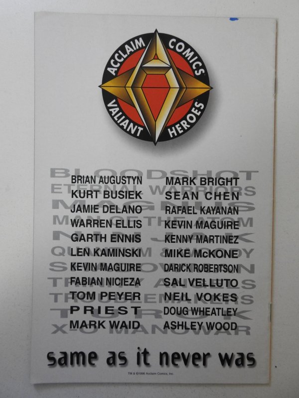 Valiant Heroes Special Preview Edition #1 FN Condition!