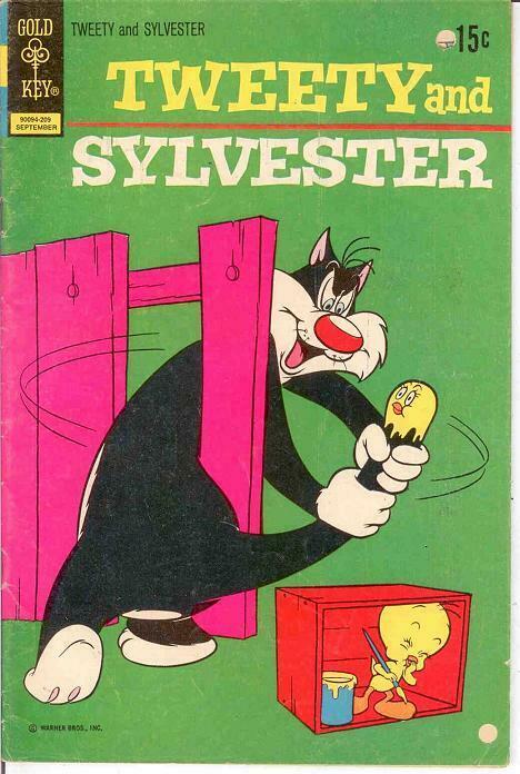 TWEETY & SYLVESTER (1963-1984 GK/WHIT) 26 VG  Sept.1972 COMICS BOOK