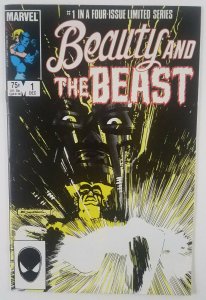 ?Beauty and the Beast #1 2 3 4 1984 Marvel full Set Dazzler, Dr Doom, X-Men