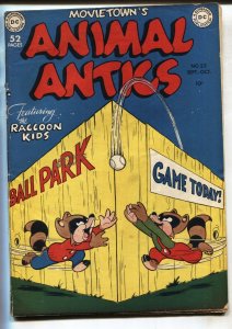 Animal Antics #22 --1949--DC--COMICS--RACOON KIDS--GOLDEN-AGE