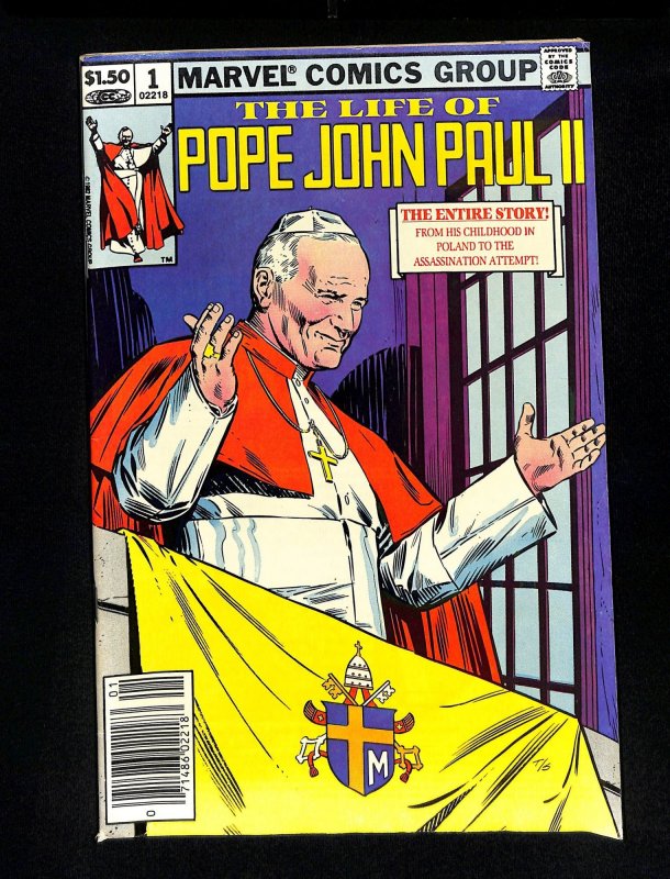 The Life of Pope John Paul II #1 Newsstand Variant