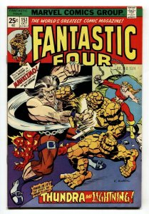 FANTASTIC FOUR #151 comic book-1974-Marvel VF