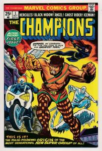 Marvel THE CHAMPIONS #1 Origin issue (1975) ~ FN/VF (PF226)