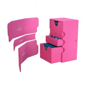 Stronghold Deck Box 200+ XL Pink TCG Gamegenic