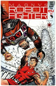 Magnus Robot Fighter #5 Flip Book Valiant Comics With Card Sheet Oct 1991 (NM)
