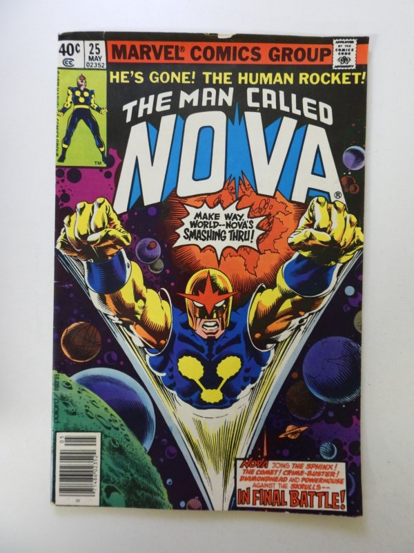 The Man Called Nova #25 (1979) FN- condition