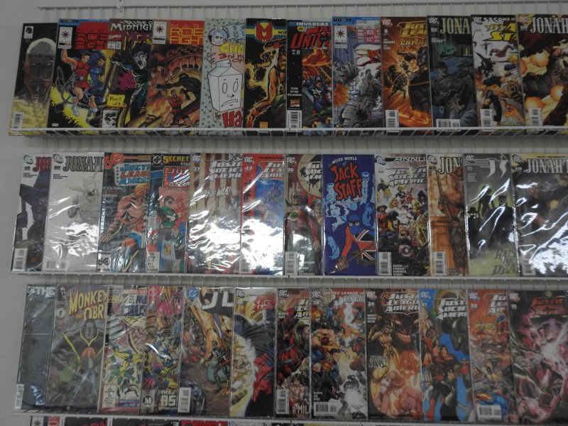 Huge Lot of 160+ Comics W/ Jonah Hex, Superman, JSA Avg. VF+ Condition!