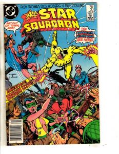 Lot Of 6 All Star Squadron DC Comic Books # 32 33 34 35 36 + Annual # 2 JG7