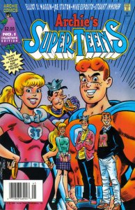 Archie's Super Teens #1 (Newsstand) (with poster) GD ; Archie | low grade comic 