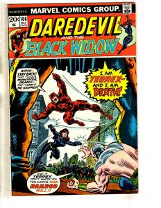 Daredevil # 106 VF Marvel Comic Book Black Widow Black Widow Terrex TW64