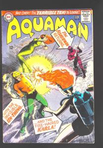Aquaman (1962 series)  #24, Fine- (Actual scan)