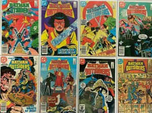 Batman and the outsiders comic set:#2-39+special 34 diff 8.0 VF (1983-86)