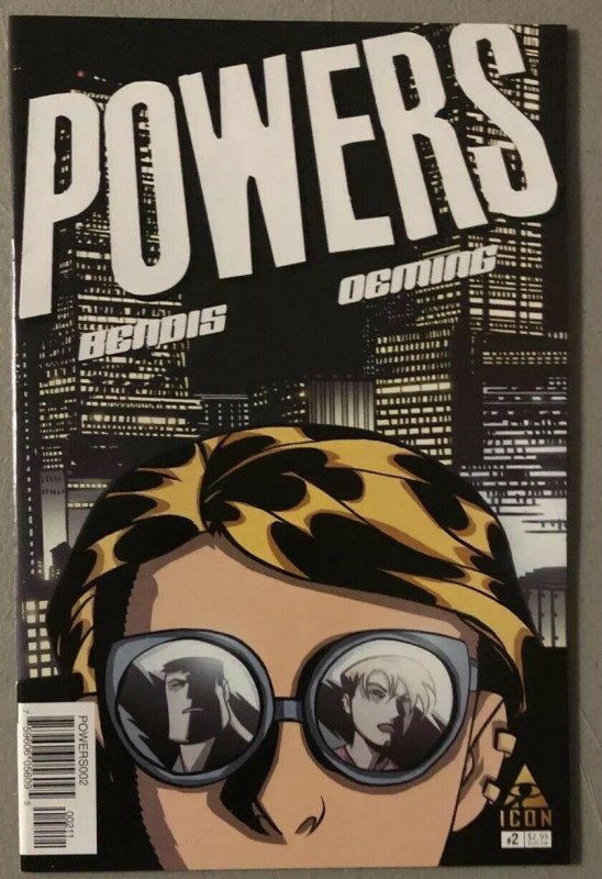 Lot Of 4 Powers Icon Comics #1 2 15 + Wizard 1/2 w/COA  2001