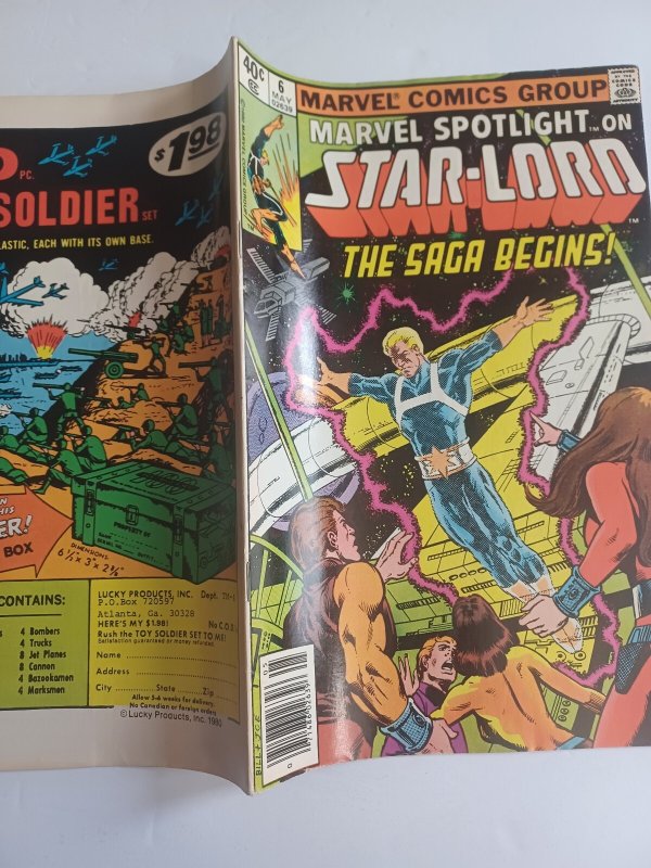 Marvel Spotlight vol.2 #6 - 1st Star-lord - 1980 - VF