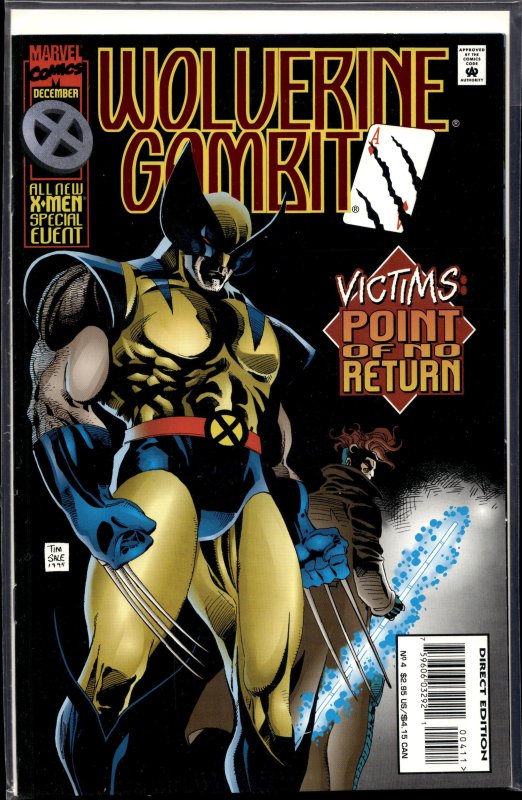 Wolverine/Gambit: Victims #4 (1995) Wolverine