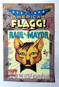 American Flagg! #30 (1986) First Comics Raul the Cat 1st Print Comic Book