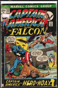 Captain America #153 (1972) Captain America and the Falcon [Key Issue]
