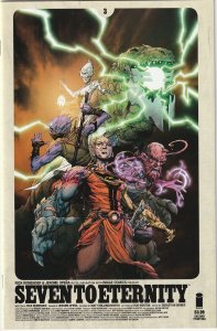 SEVEN TO ETERNITY # 3C (2016) 2nd PRINTING