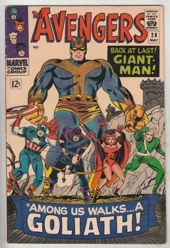 Avengers, The #28 (May-66) VF/NM High-Grade Avengers