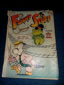 Funny Stuff #66 dc comics 1952 golden age cartoon dodo and the frog kids humor