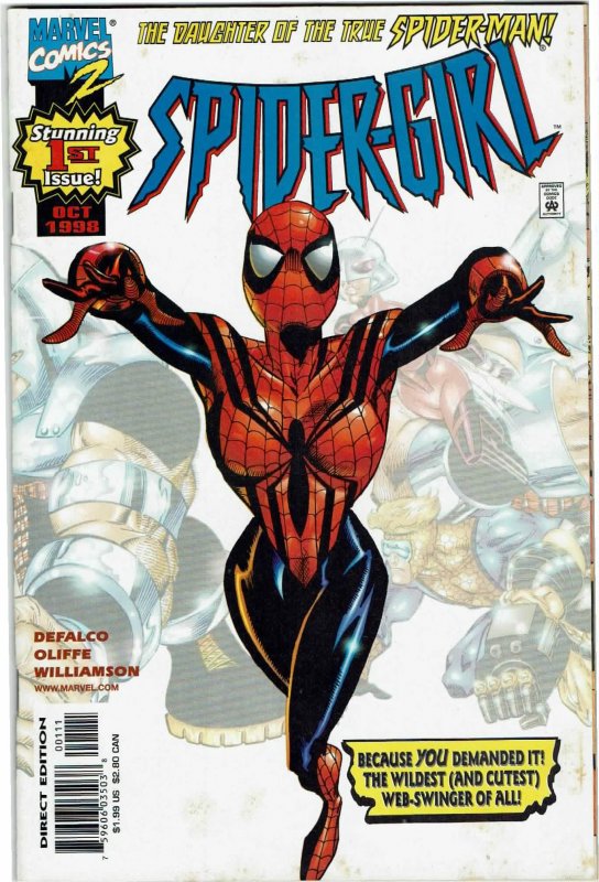 Spider-Girl #1 (1998) VF