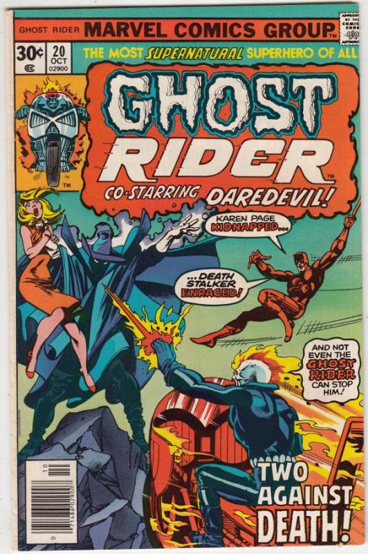 Ghost Rider, The #20 (Oct-76) NM- High-Grade Ghost Rider