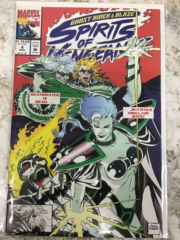 Ghost Rider/Blaze: Spirits of Vengeance #4 Direct Edition (1992)