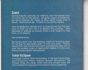 Total Eclipse # 1 Eclipse's Answer to Crisis on Infinite Earths