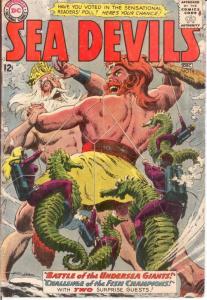 SEA DEVILS 14 GOOD Dec. 1963 COMICS BOOK