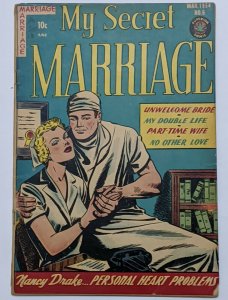 My Secret Marriage #6 (Mar 1954, Superior) G/VG 3.0 