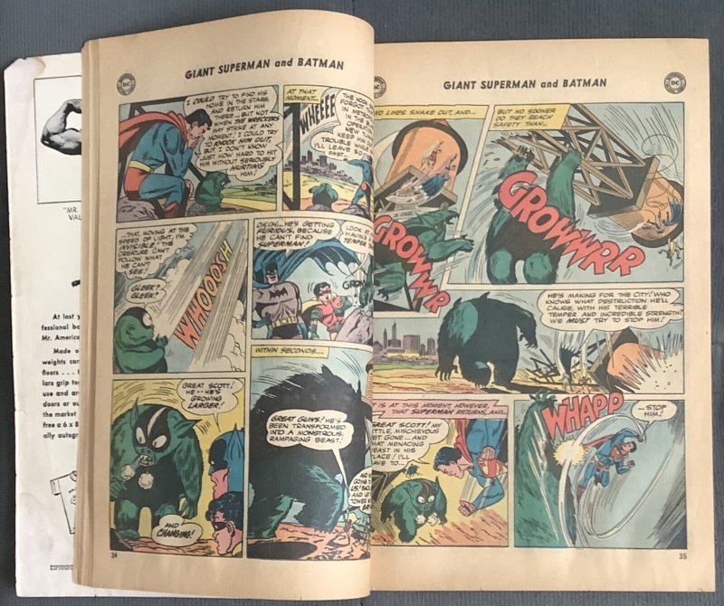 World's Finest Comics #170 (1967, DC) Low Grade