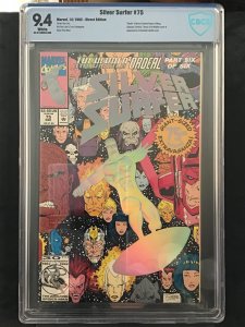 Silver Surfer #75 9.4 CBCS Death of Nova