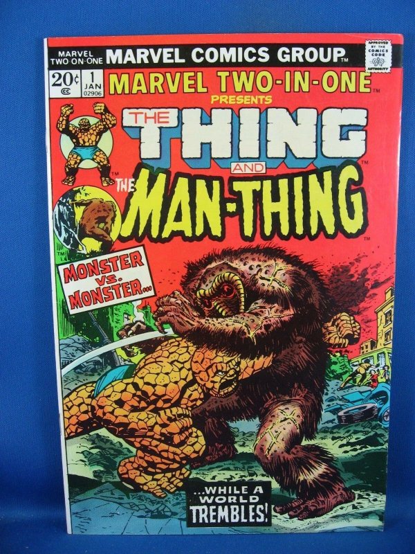Marvel Two-In-One #1 (Jan 1974, Marvel) VF NM FIRST ISSUE