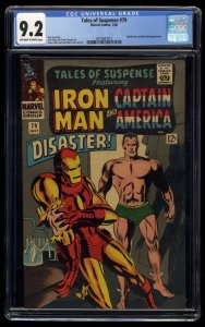 Tales Of Suspense #79 CGC NM- 9.2 1st Cosmic Cube Sub-Mariner!