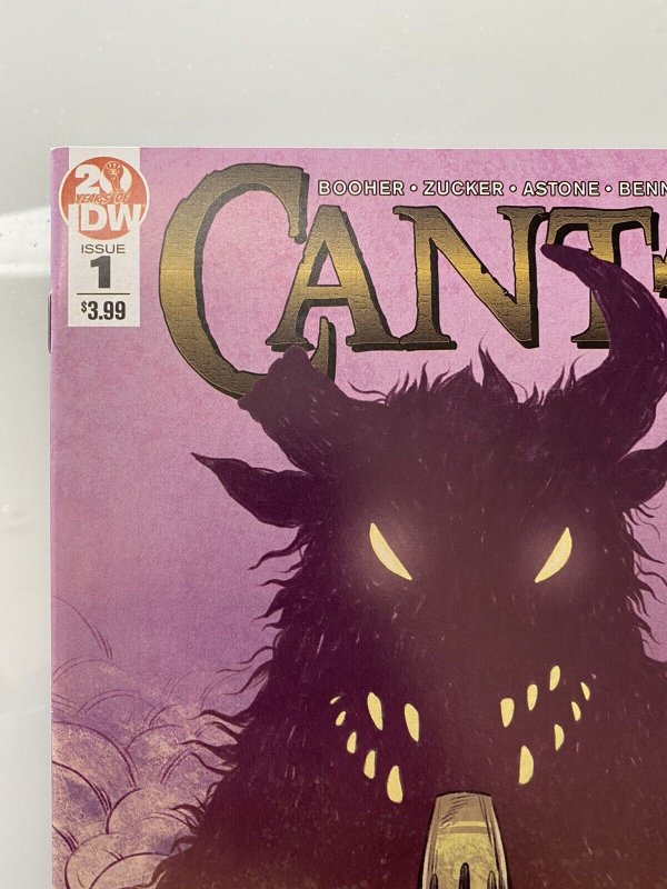 Canto #1 (IDW) 3rd Print Low Print Optioned See Pics Great Deal Quality Seller