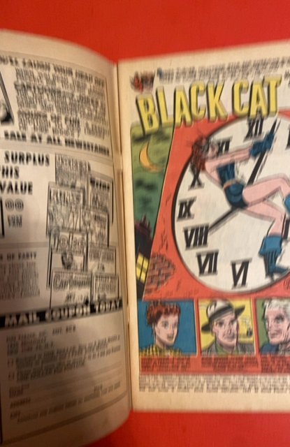 Black Cat Comics #6 (1947) Golden Age Heroine