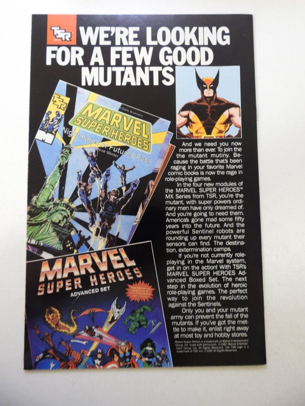 The Uncanny X-Men #227 (1988) VF+ Condition