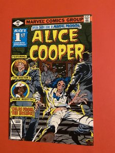 Marvel Premiere #50 (1979) Alice cooper issue famous mid + grade
