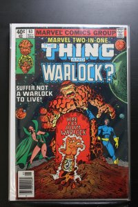 Marvel Two-in-One #63 Newsstand Edition (1980)