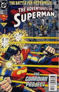 ADVENTURES OF SUPERMAN (1987 DC) #513 CVR A BARRY KITSON