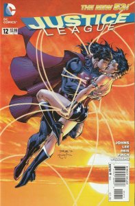 Justice League # 12 Cover A NM DC New 52 Superman Wonder Woman Kiss [F7]