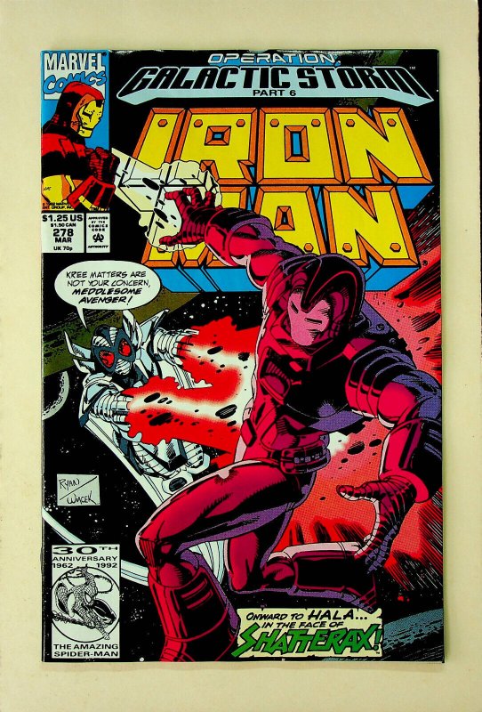 Iron Man #278 (Mar 1992, Marvel) - Very Fine