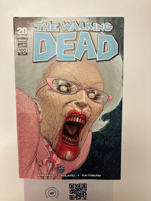 Walking Dead #100 Quitely CVR NM Dark Horse Image Comic Book Zombies  20 HH1