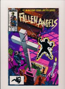 Marvel Comics LOT of 7! FALLEN ANGELS #1-#6, #8 VERY FINE+ (HX857) 