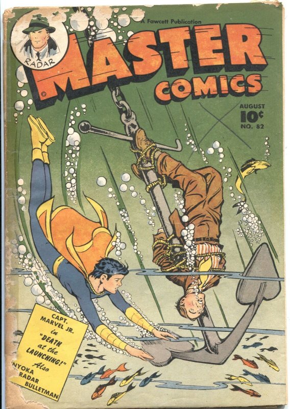 MASTER #82-1947-CAPTAIN MARVEL JR-BULLETMAN-RADAR-NYOKA-ROY ROGERS