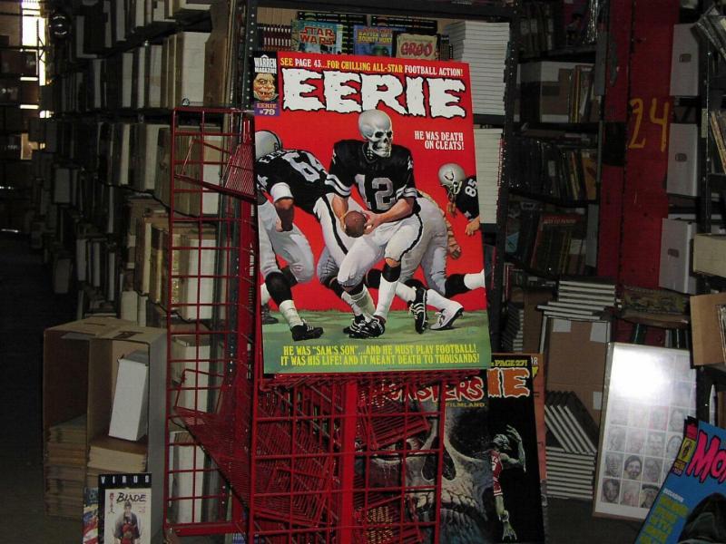 EERIE 79  Ken Kelly  Death in Cleats Footbal poster