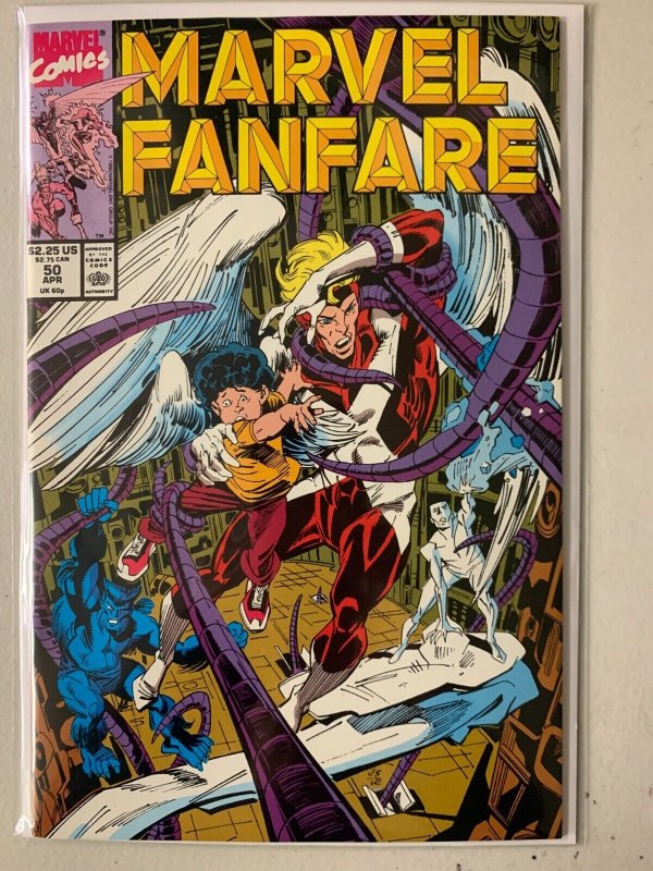 Marvel Fanfare comics lot #1-50 25 diff avg 6.0 (1982-90)