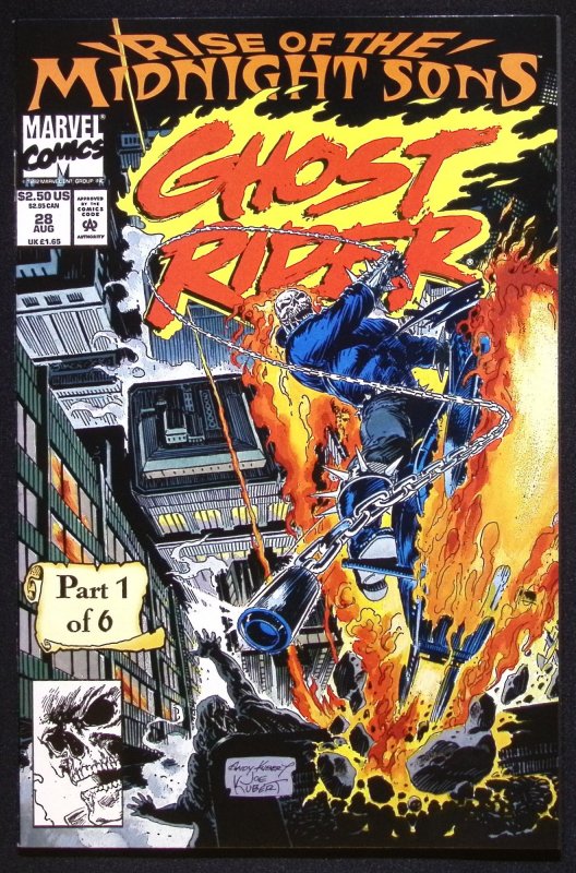 Ghost Rider (1990) #28 1st Midnight Sons Lilith!